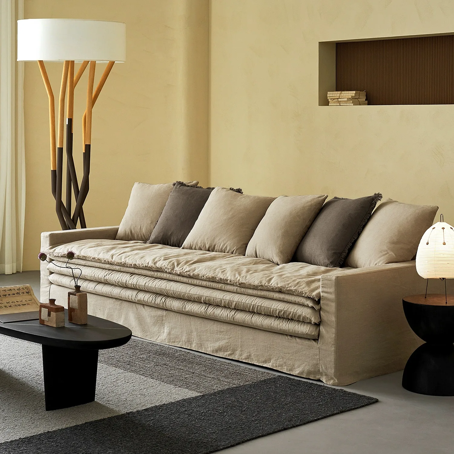 Linen Fabric  MY378