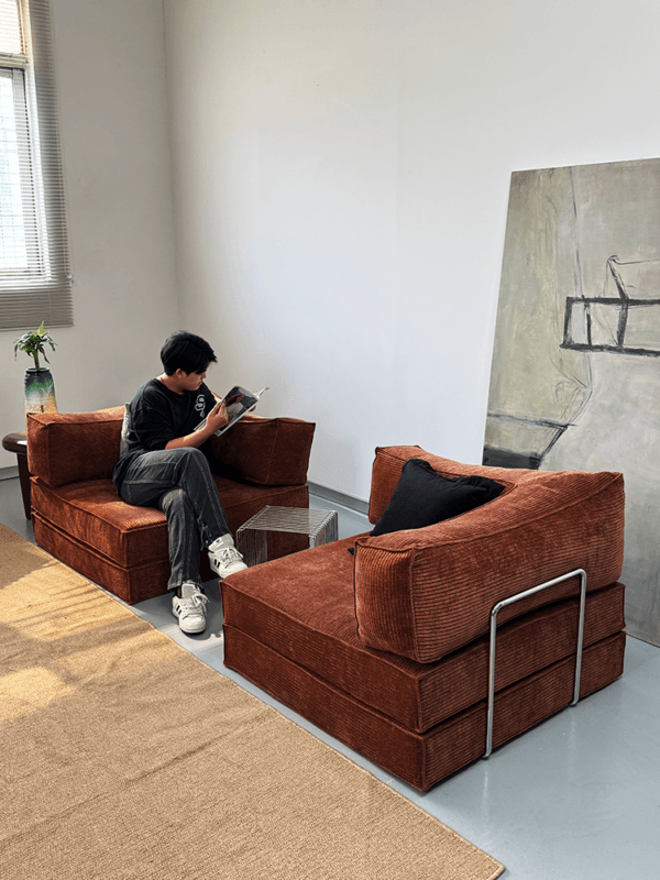 Teddy Sofa Bed-B Version,Cozy Convertible Sofa for Modern Living Spaces - Image 9