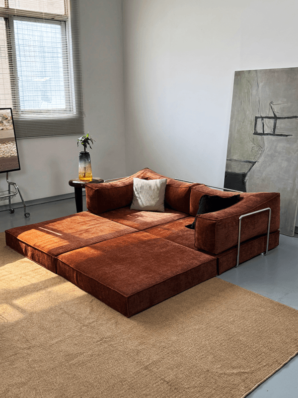 Teddy Sofa Bed-B Version,Cozy Convertible Sofa for Modern Living Spaces - Image 4