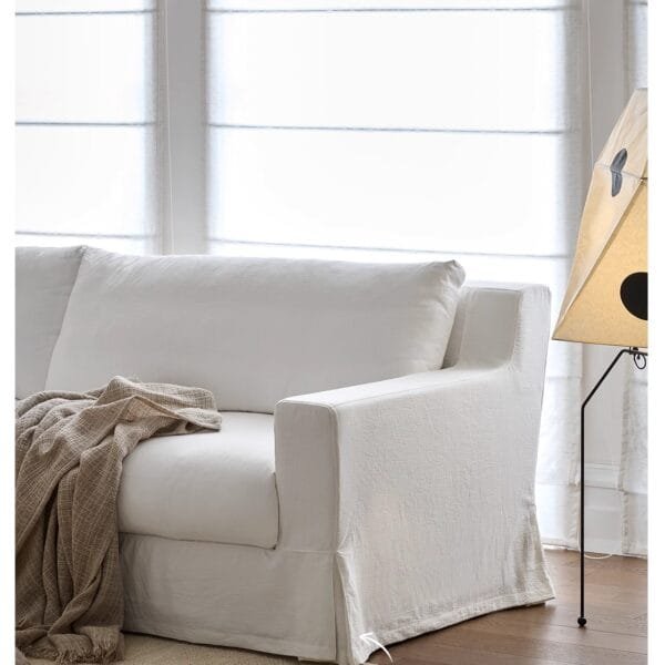 Linen Slipcovered Sofa | Modular Fabric Sofa | JS017 - Image 2